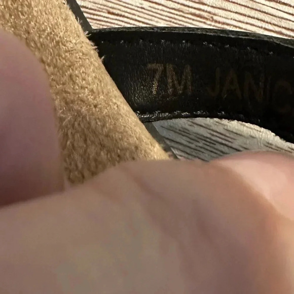 SOUL Naturalizer Women's Janice  Black Cutout Sandal Size 7M Summer - Picture 6 of 9